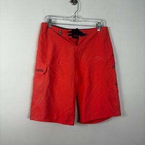 Salt Life Board Shorts Mens 30 Drawstring Swim Trunks Bright Large Logo Beach